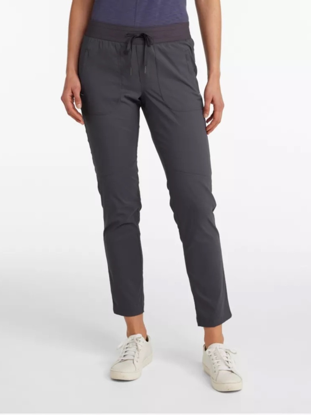 L.L. Bean Women’s Vista Camp Cargo Pants - Size Medium Tall - Granite Gray